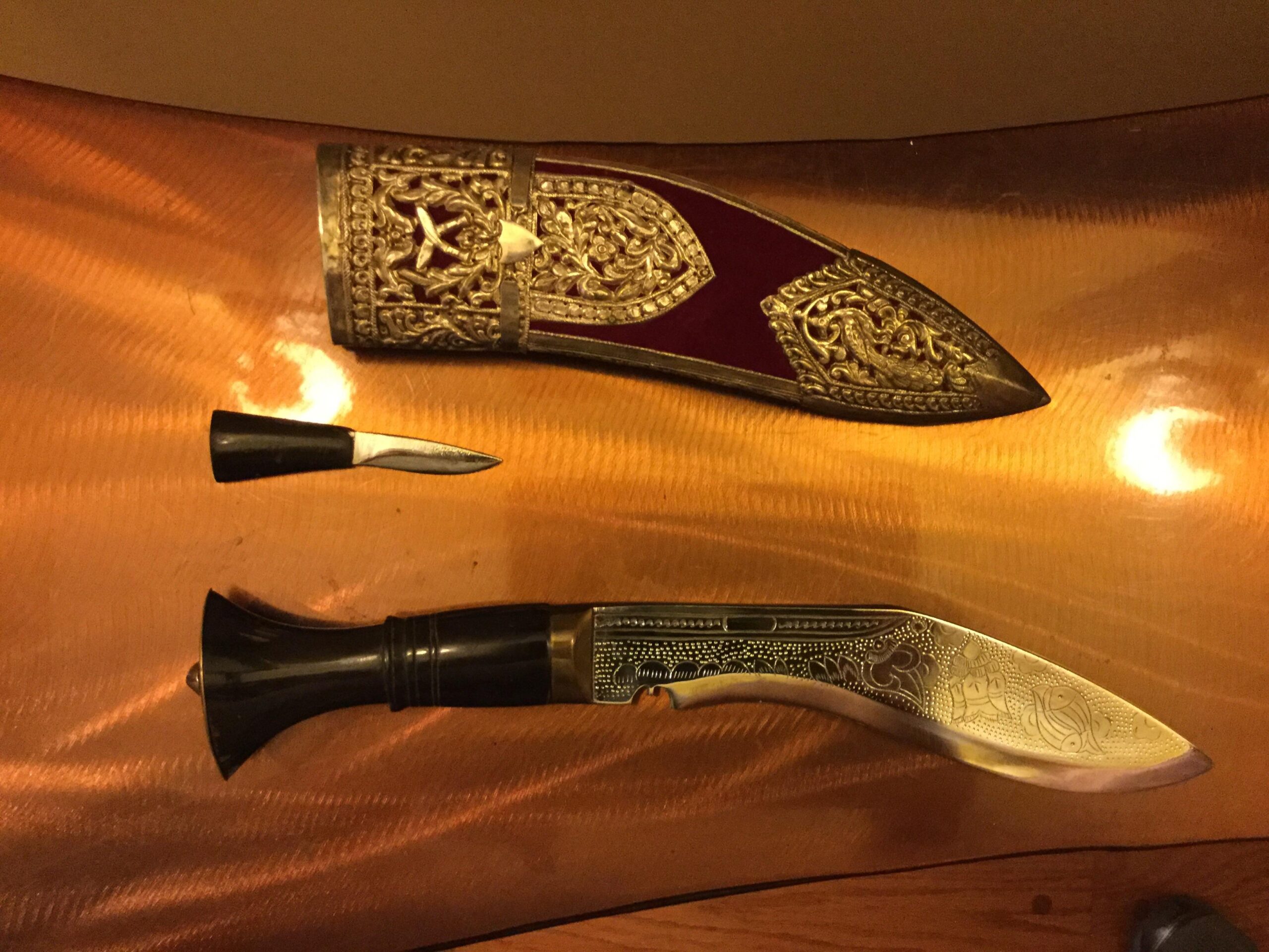 What are the Two Little Knives With a Kukri For?